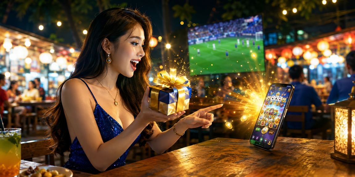Người chơi bài và theo dõi kèo cá cược tại quán cà phê Hà Nội buổi tối